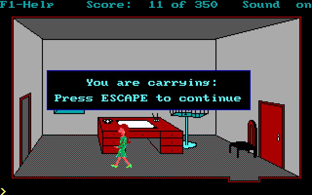 hugo-2-whodunit screenshot for dos