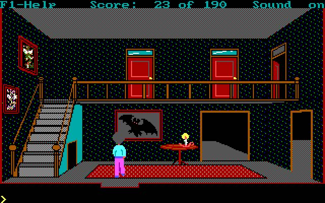 hugo-s-house-of-horrors screenshot for dos