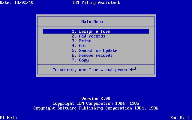 ibm-assistant-2-0 screenshot for dos