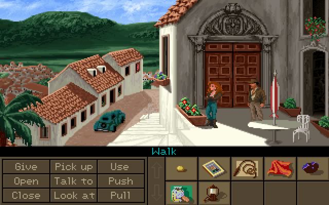 indiana-jones-and-the-fate-of-atlantis screenshot for dos