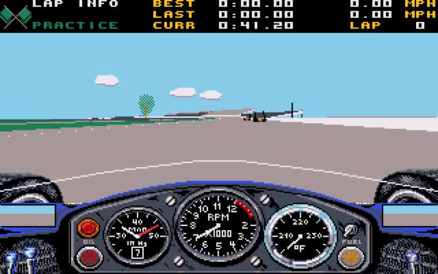 indianapolis-500 screenshot for dos