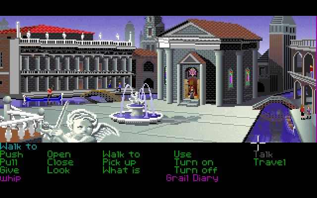 indiana-jones-and-the-last-crusade screenshot for dos