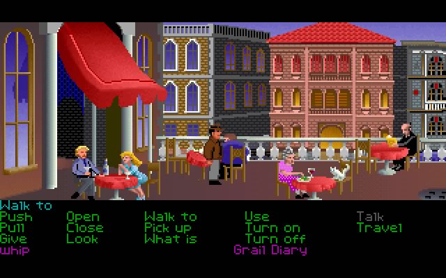 indiana-jones-and-the-last-crusade screenshot for dos