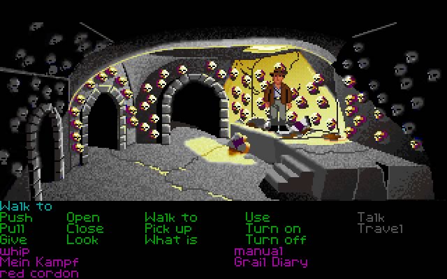 indiana-jones-and-the-last-crusade screenshot for dos