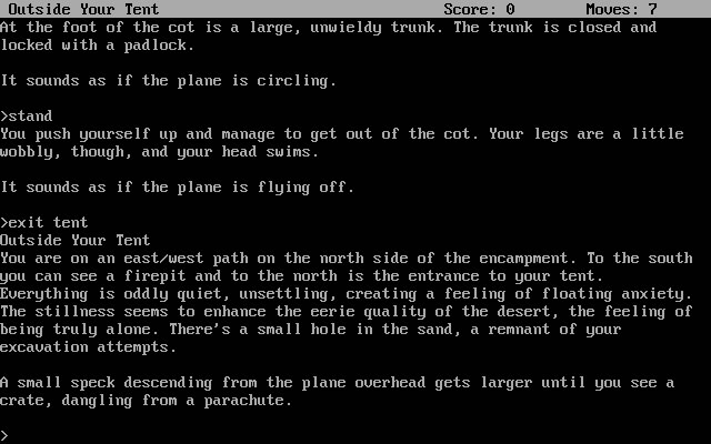 infidel screenshot for dos