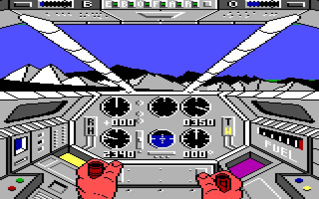 infiltrator screenshot for dos