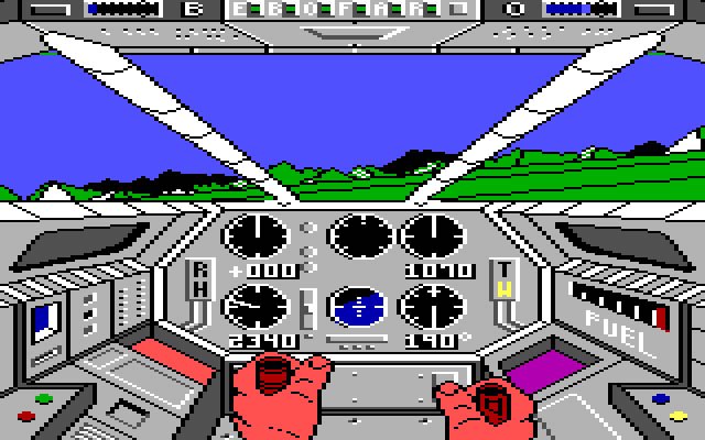 infiltrator screenshot for dos