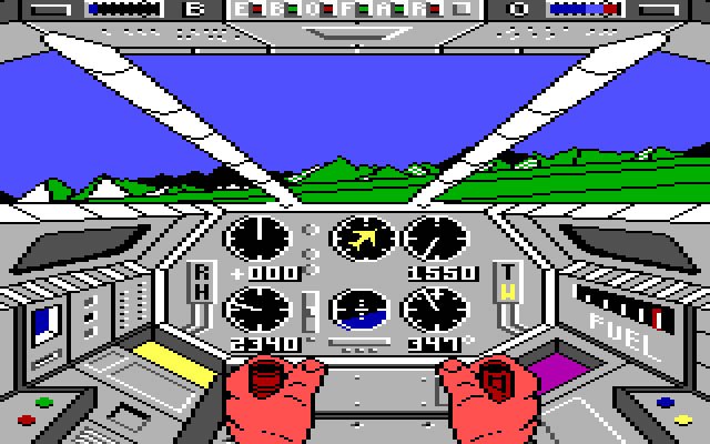 infiltrator screenshot for dos