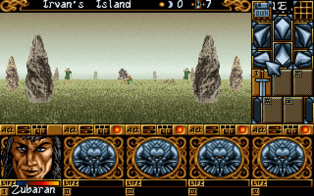 ishar-2-messengers-of-doom screenshot for dos