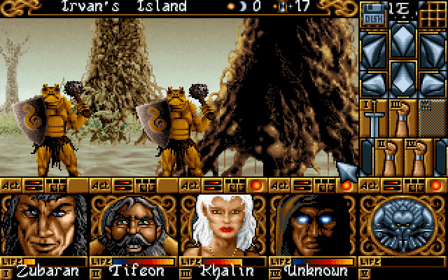 ishar-2-messengers-of-doom screenshot for dos