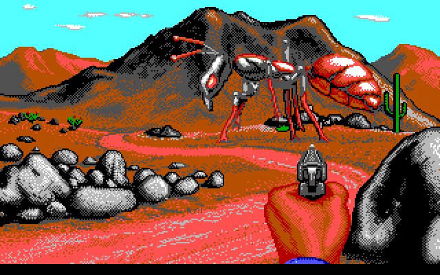 it-came-from-the-desert screenshot for dos