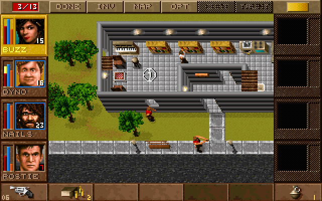 jagged-alliance-deadly-games screenshot for dos