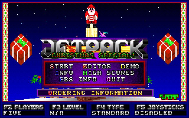 jetpack-christmas-special screenshot for dos