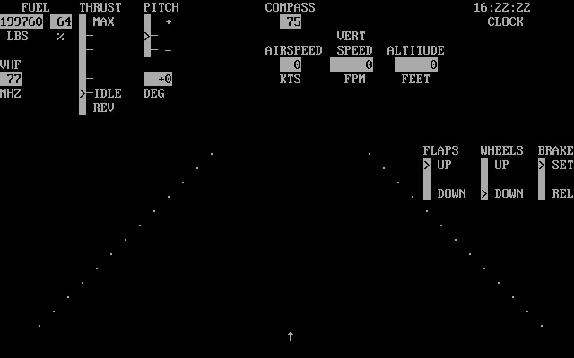 jetset screenshot for dos