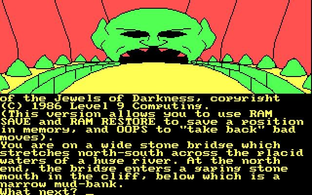 jewels-of-darkness screenshot for dos