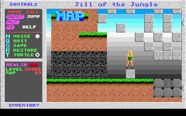 jill-of-the-jungle screenshot for dos