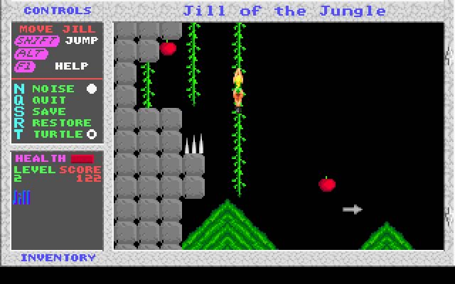 jill-of-the-jungle screenshot for dos