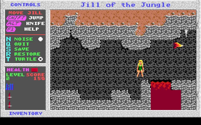 jill-of-the-jungle screenshot for dos