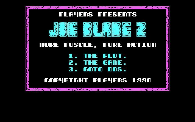 Joe Blade 2 screenshot