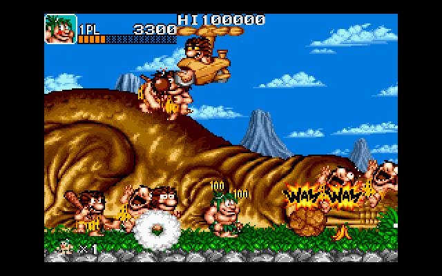 Joe and Mac Cavemen Ninja screenshot