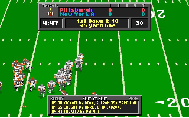 Joe Montana Football screenshot