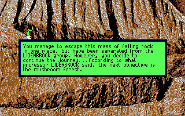 journey-to-the-center-of-the-earth screenshot for dos
