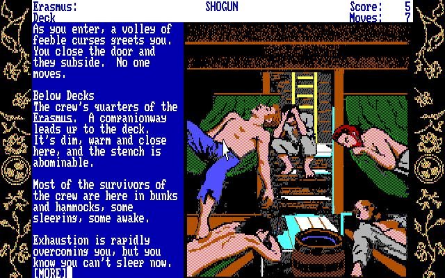 james-clavell-s-shogun screenshot for dos