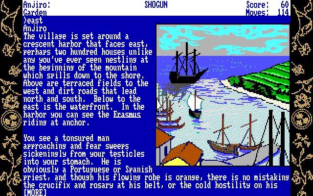 james-clavell-s-shogun screenshot for dos