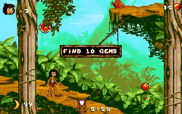 disney-s-the-jungle-book screenshot for dos