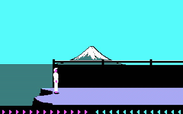 karateka screenshot for dos