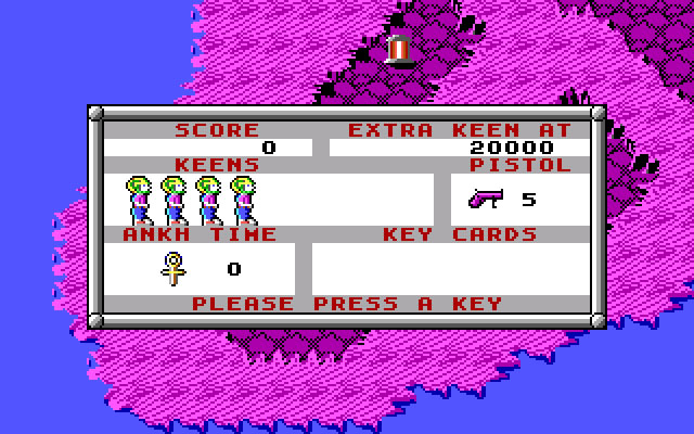 commander-keen-3-keen-must-die screenshot for dos