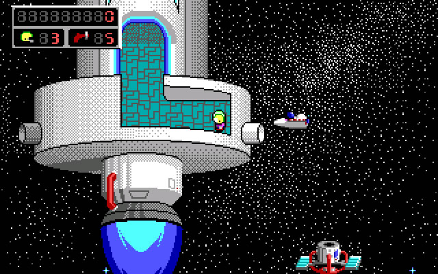 commander-keen-5-the-armageddon-machine screenshot for dos