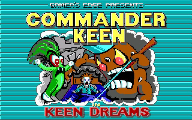 commander-keen-keen-dreams screenshot for dos