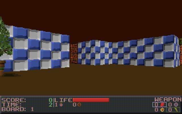 ken-s-labyrinth screenshot for dos