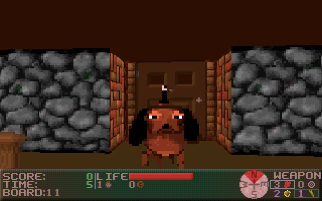 ken-s-labyrinth screenshot for dos