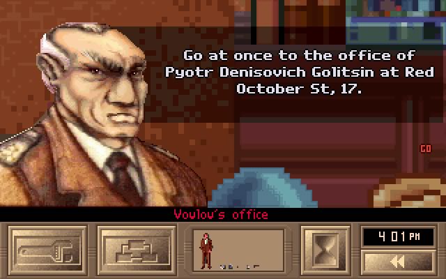 kgb-a-k-a-conspiracy screenshot for dos