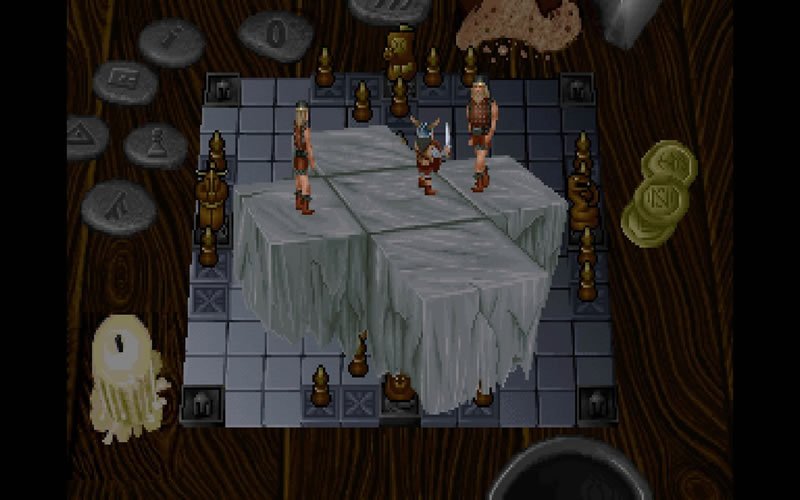 king-s-table-the-legend-of-ragnarok screenshot for dos
