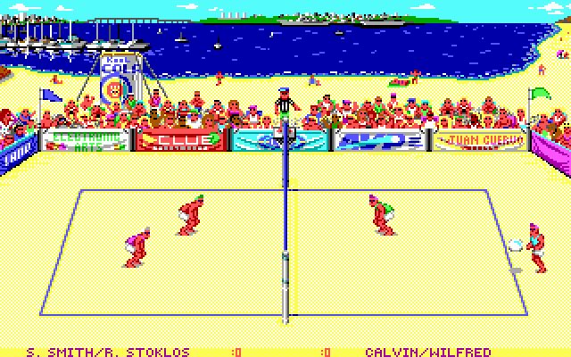 kings-of-the-beach screenshot for dos