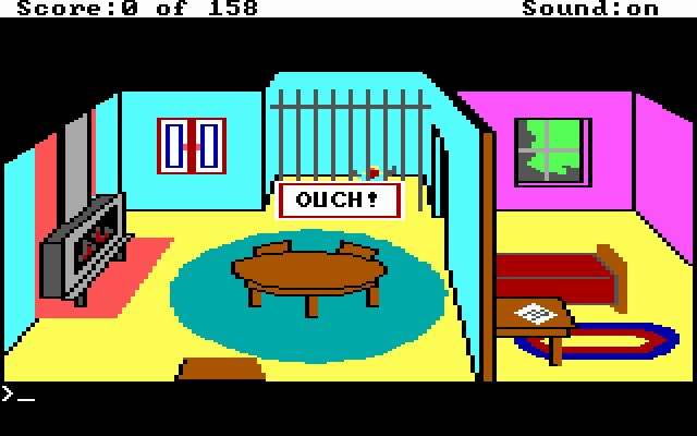king-s-quest-1-quest-for-the-crown screenshot for dos