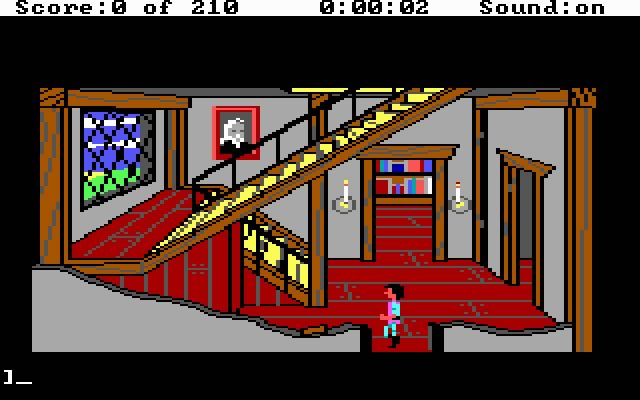 king-s-quest-3-to-heir-is-human screenshot for dos