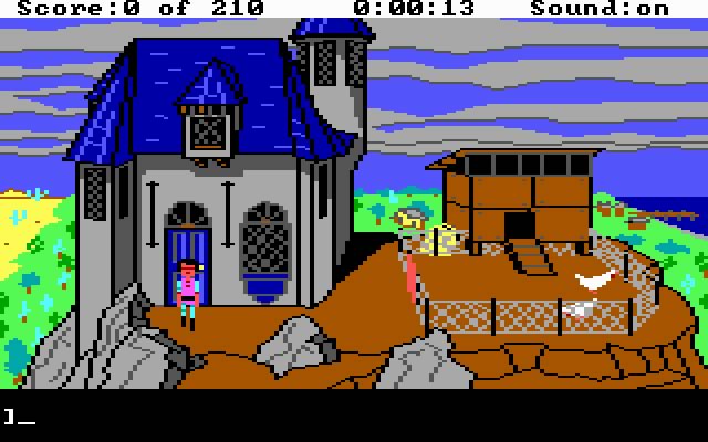 king-s-quest-3-to-heir-is-human screenshot for dos