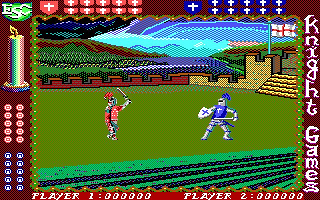 knight-games screenshot for dos