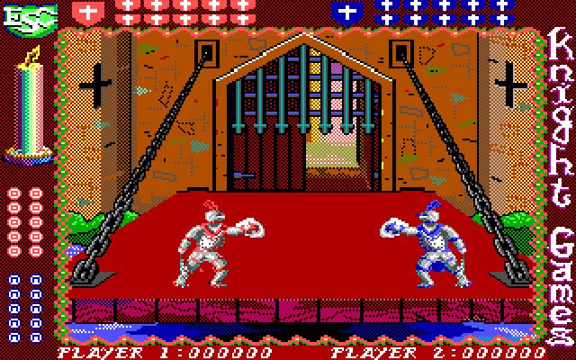 knight-games screenshot for dos