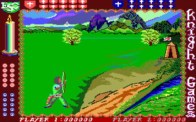 knight-games screenshot for dos