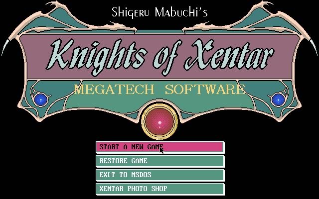 knights-of-xentar screenshot for dos