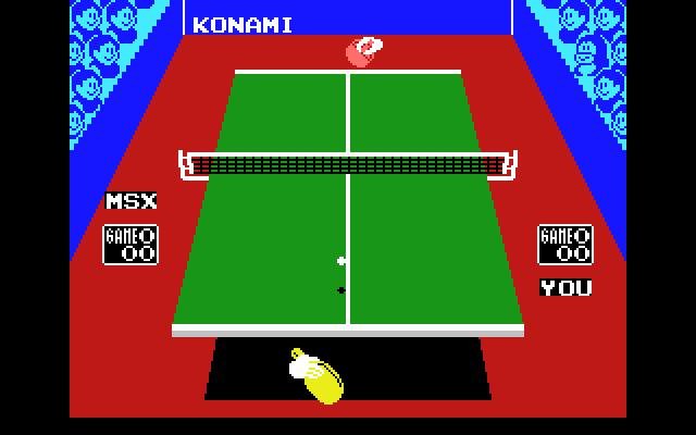 Konami's Ping Pong screenshot