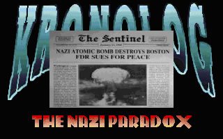 kronolog-the-nazi-paradox screenshot for dos
