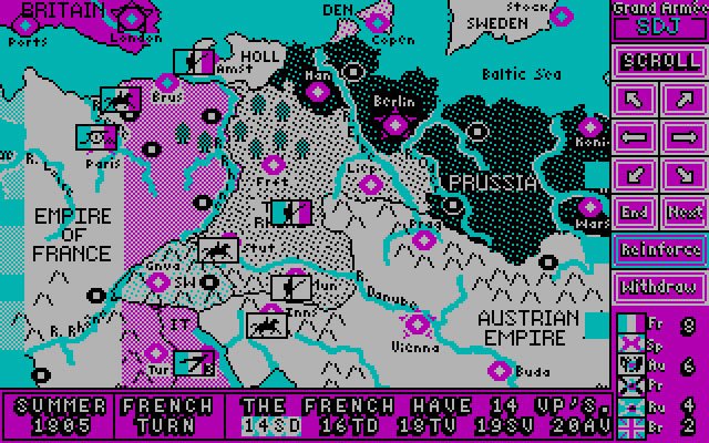 la-grande-armee screenshot for dos