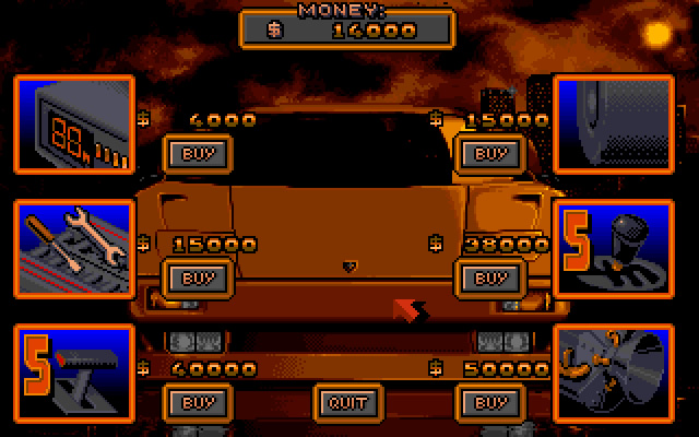 crazy-cars-3 screenshot for dos