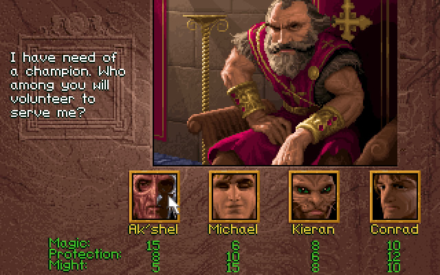 lands-of-lore-the-throne-of-chaos screenshot for dos